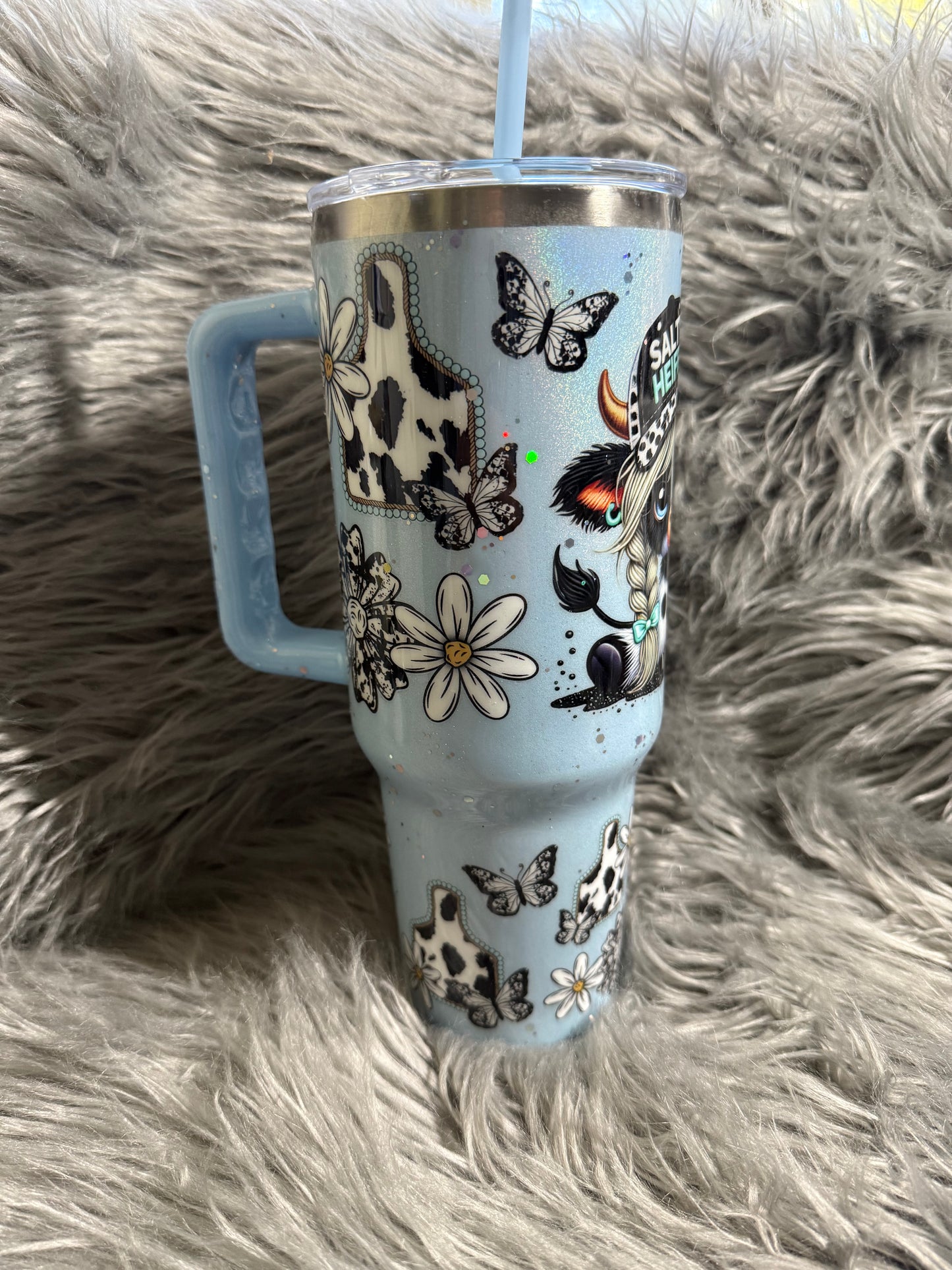 40oz Salty Heifer Tumbler