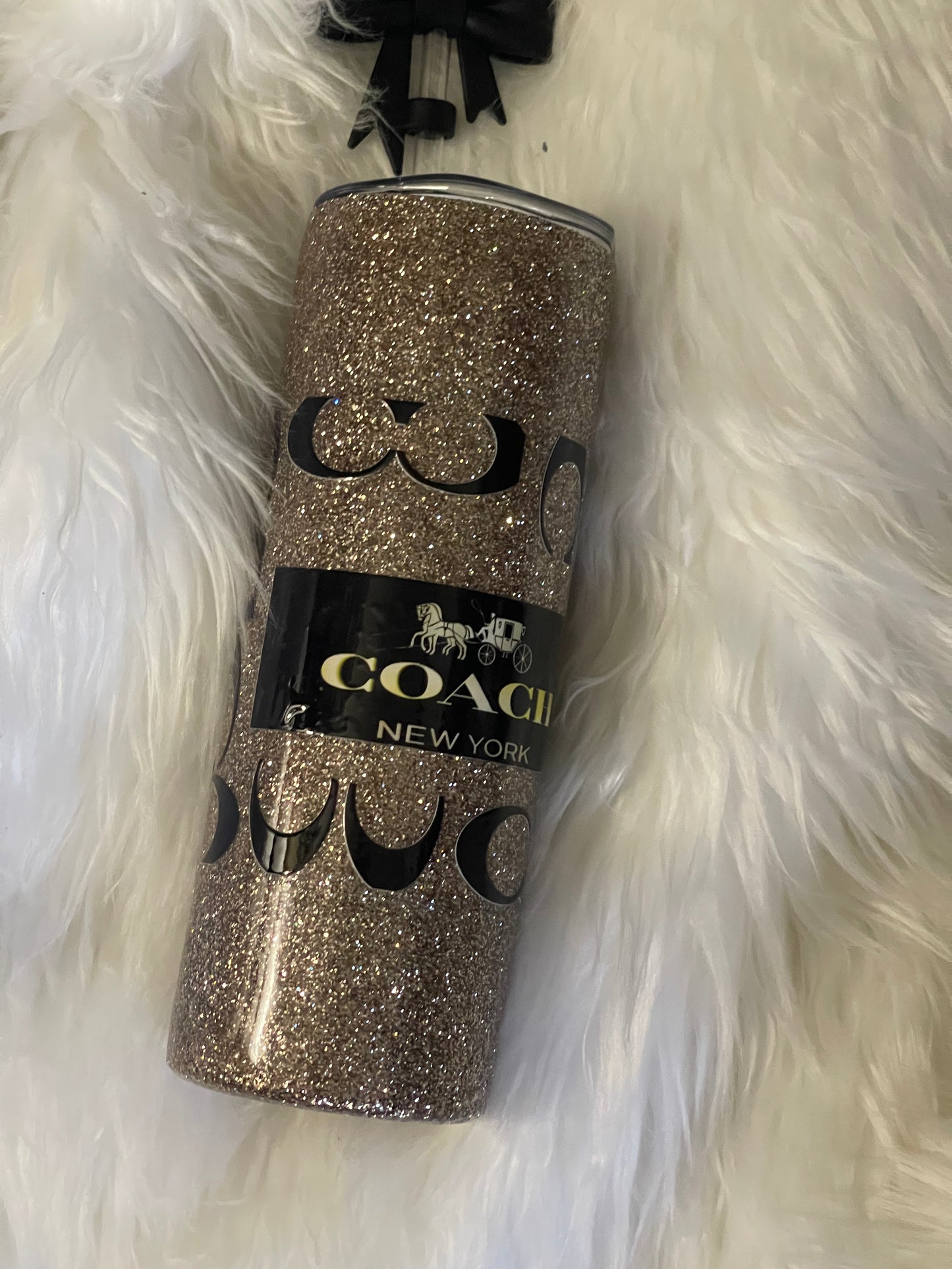 Coach 20oz Skinny Tumbler