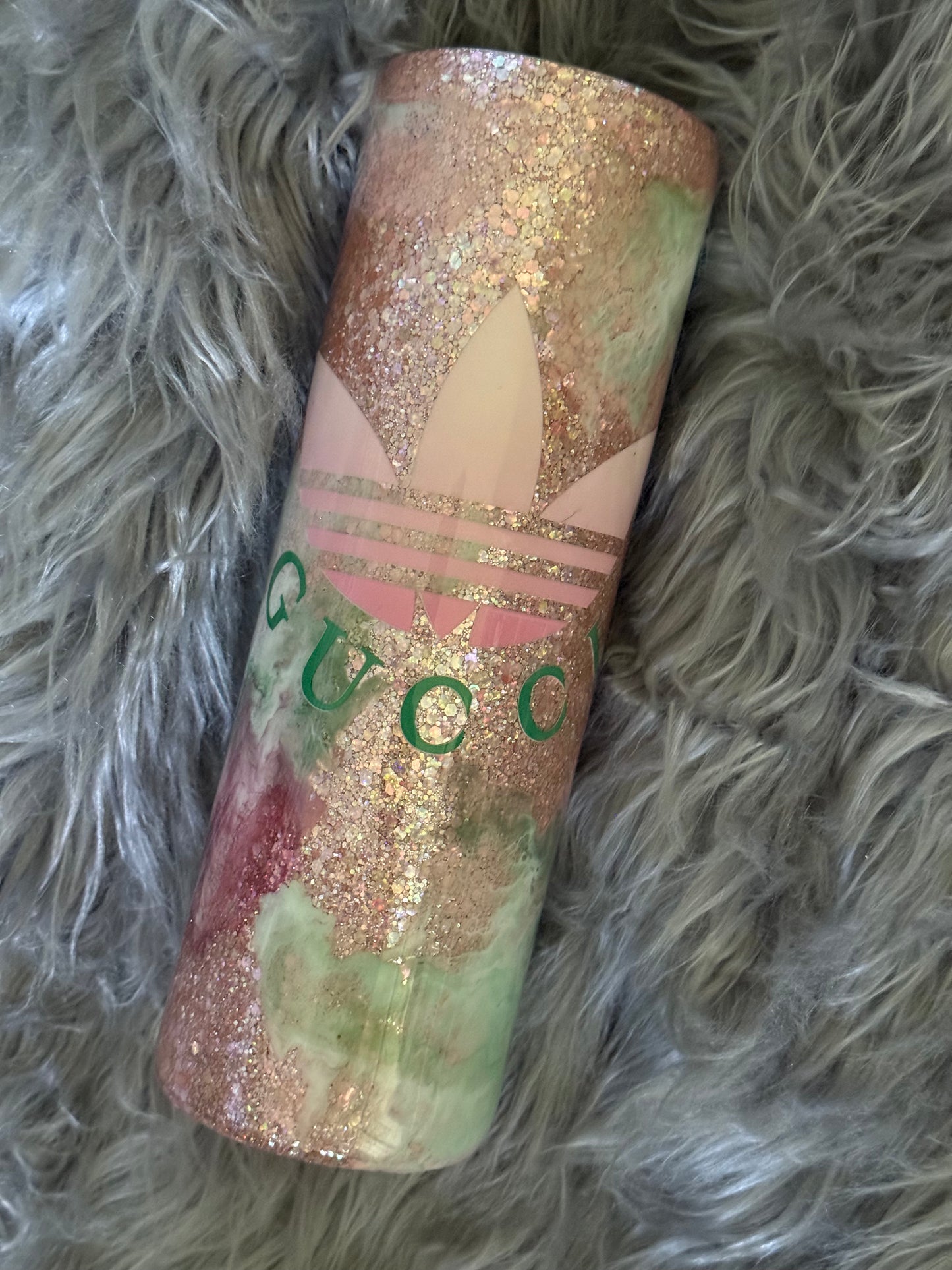 30oz Gucci Adidas tumbler
