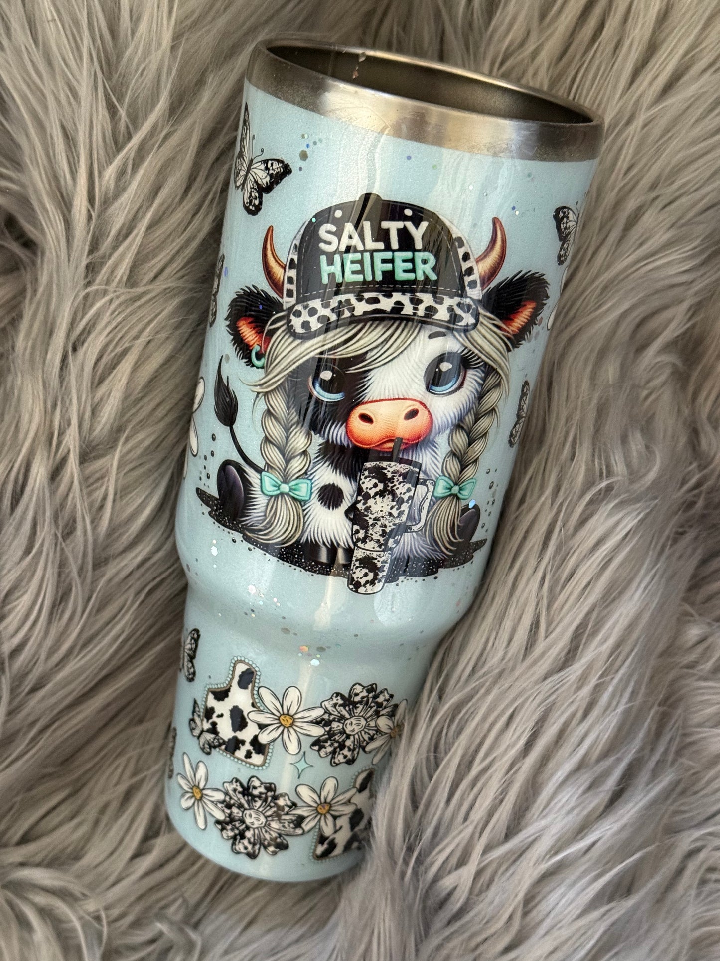 40oz Salty Heifer Tumbler