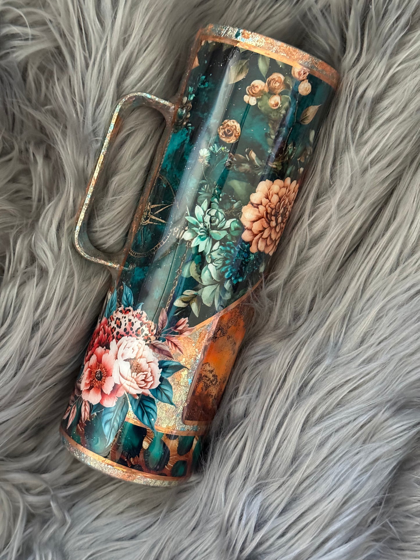 30oz She Is Handle Tumbler