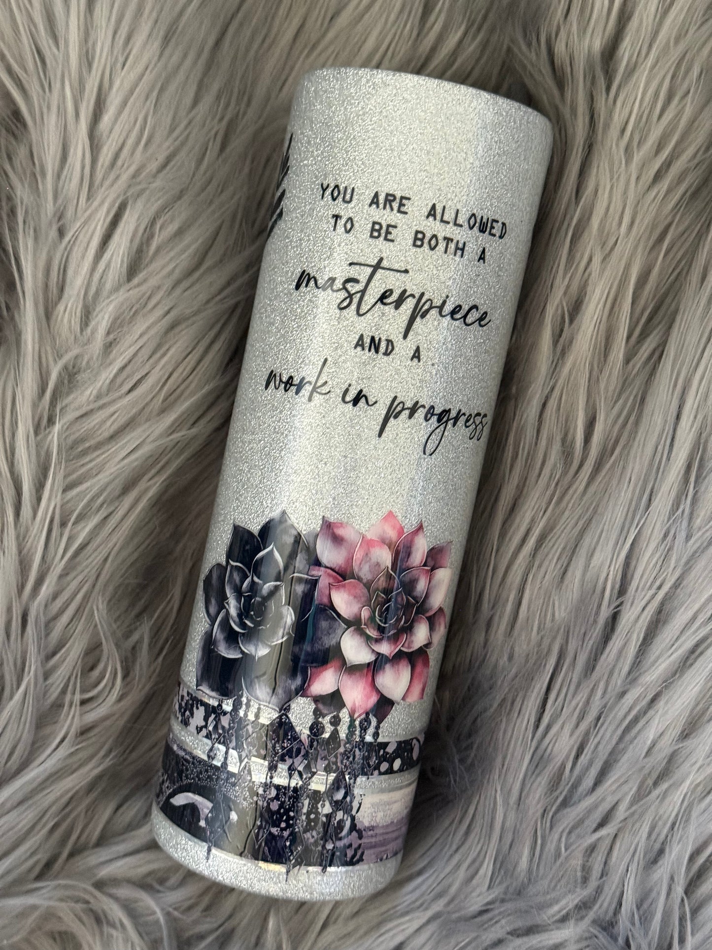 30oz Rose Tumbler