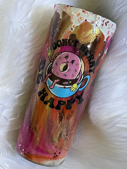 Ready to Ship 24 oz Donut Tumbler
