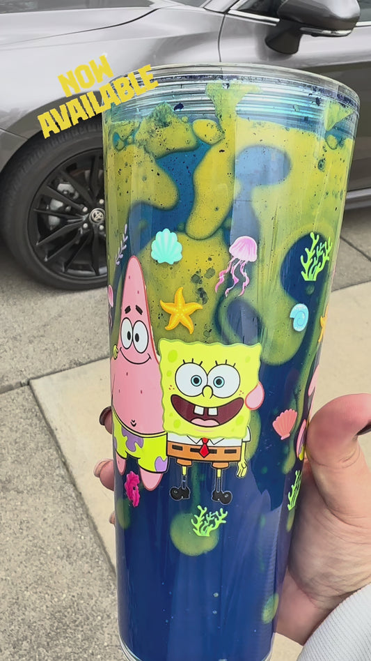 24oz Lava Flow Tumbler